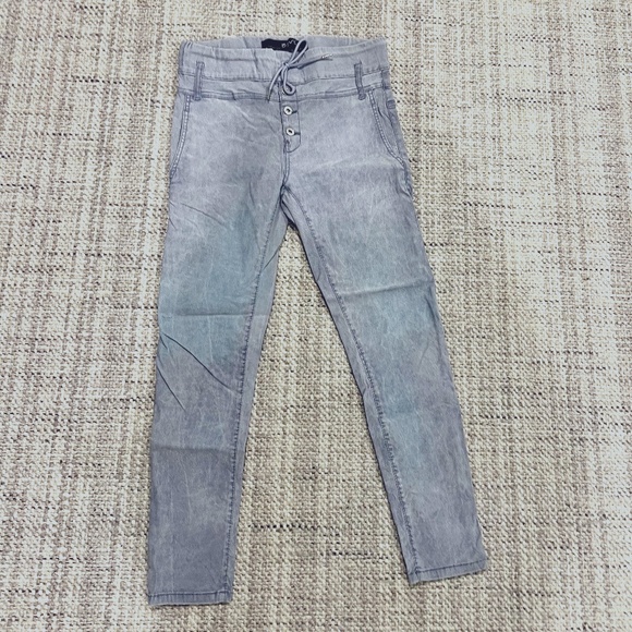 Bevy Flog Stretch Pant Light Blue Size - Picture 1 of 6